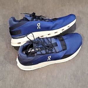 On Running Men's Cloudnova, Size 13, Navy/White